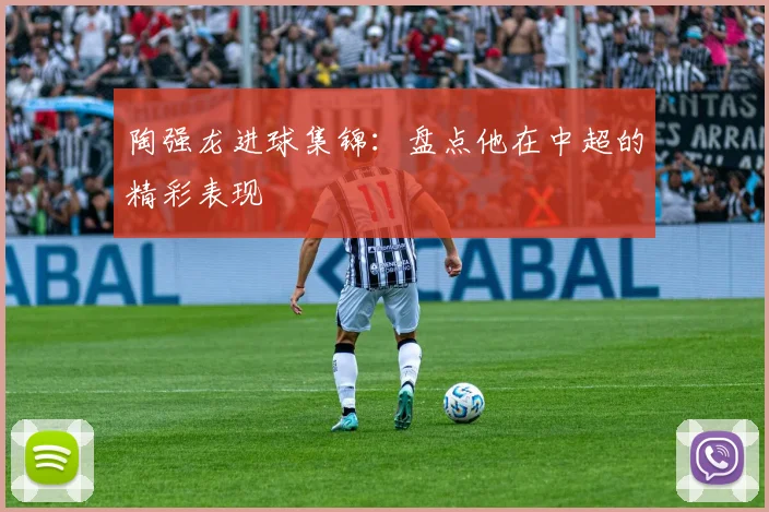 陶强龙进球集锦：盘点他在中超的精彩表现